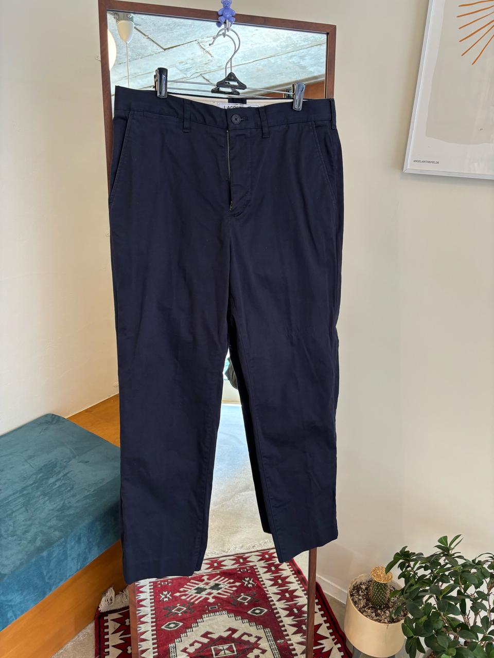 라코스테 네이비팬츠