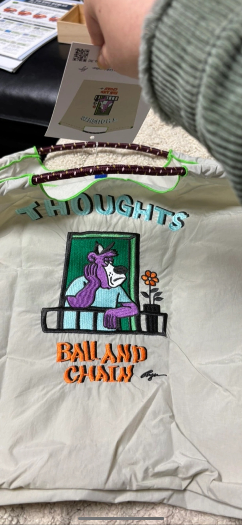 볼엔체인 라지 에코백