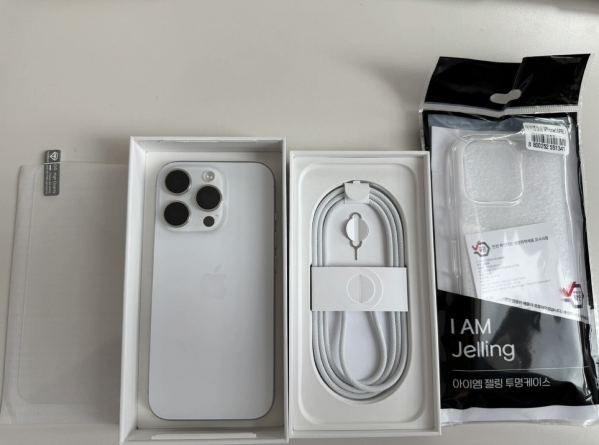 아이폰16프로 128 화이트