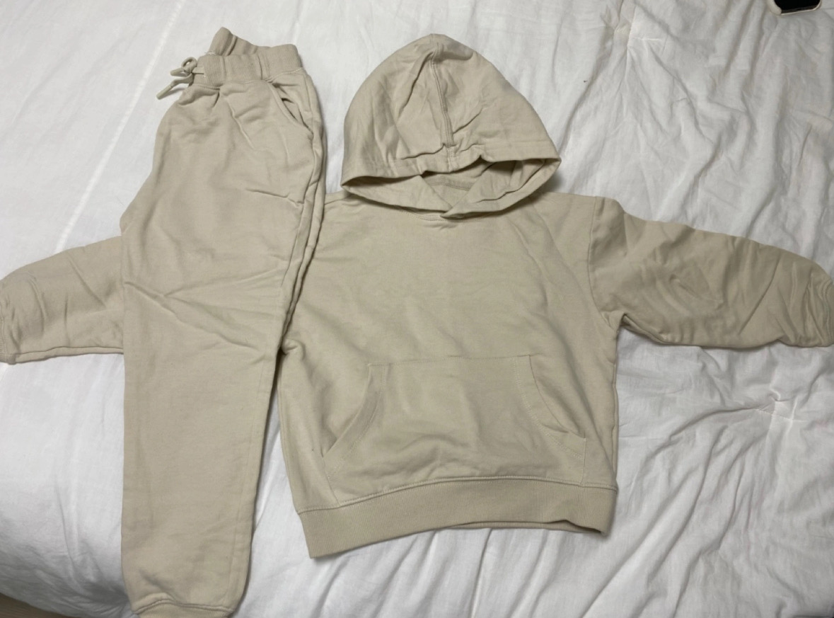 유아 후드 상하세트120사이즈