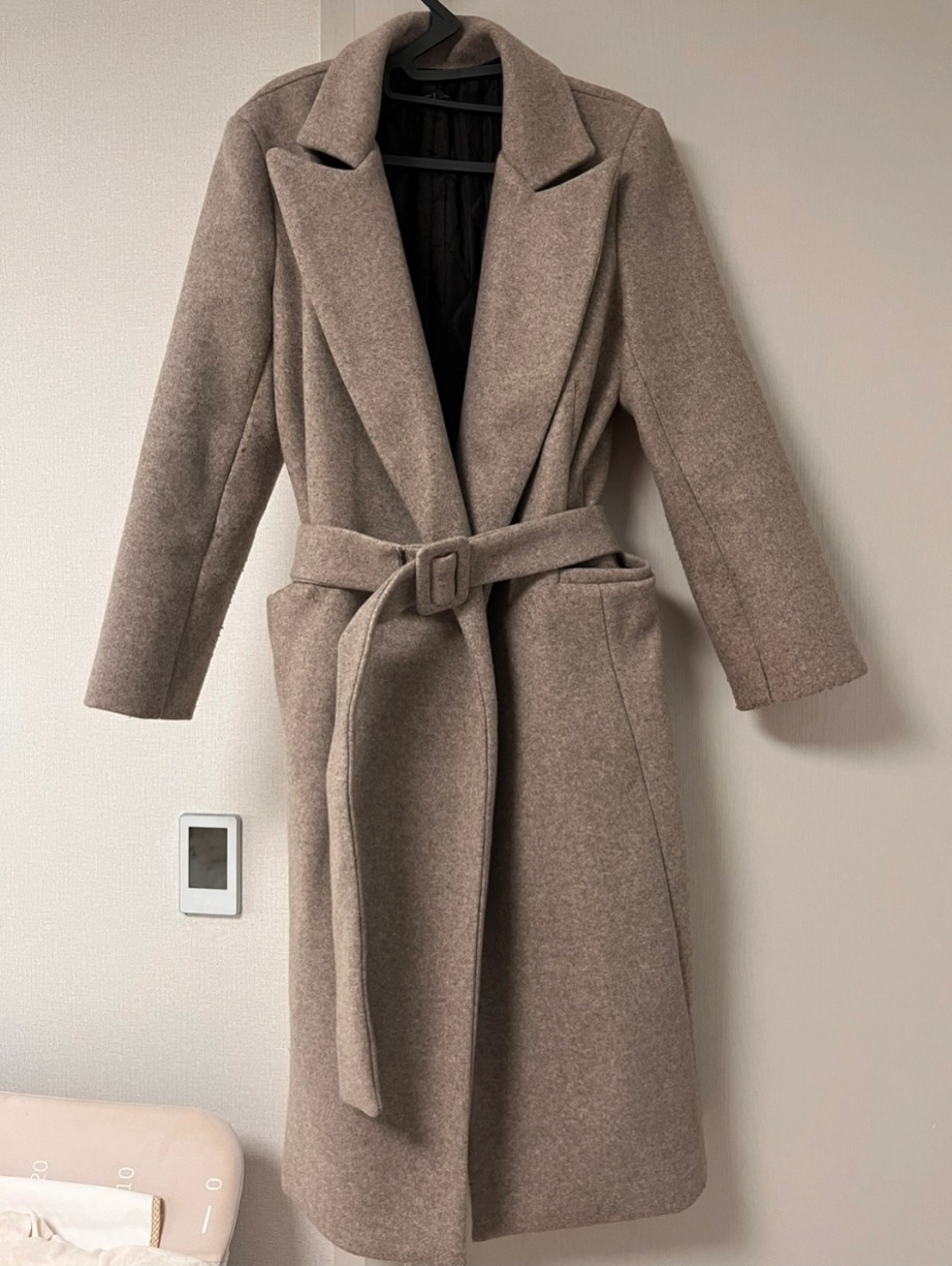 (55~66)여자코트+벨트포함