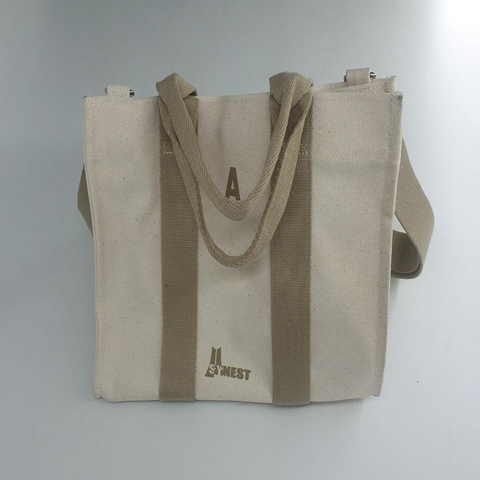 SYNEST 캔버스 토트백 아이보리(새상품)