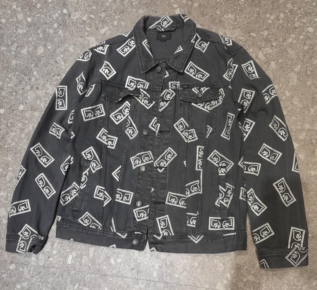 오베이 빈티지 트레거 자켓 블랙 (L)