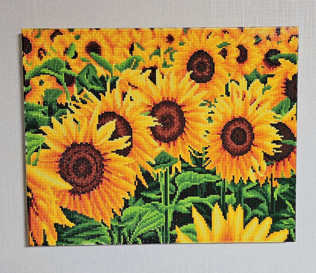 보석십자수 완성품♥