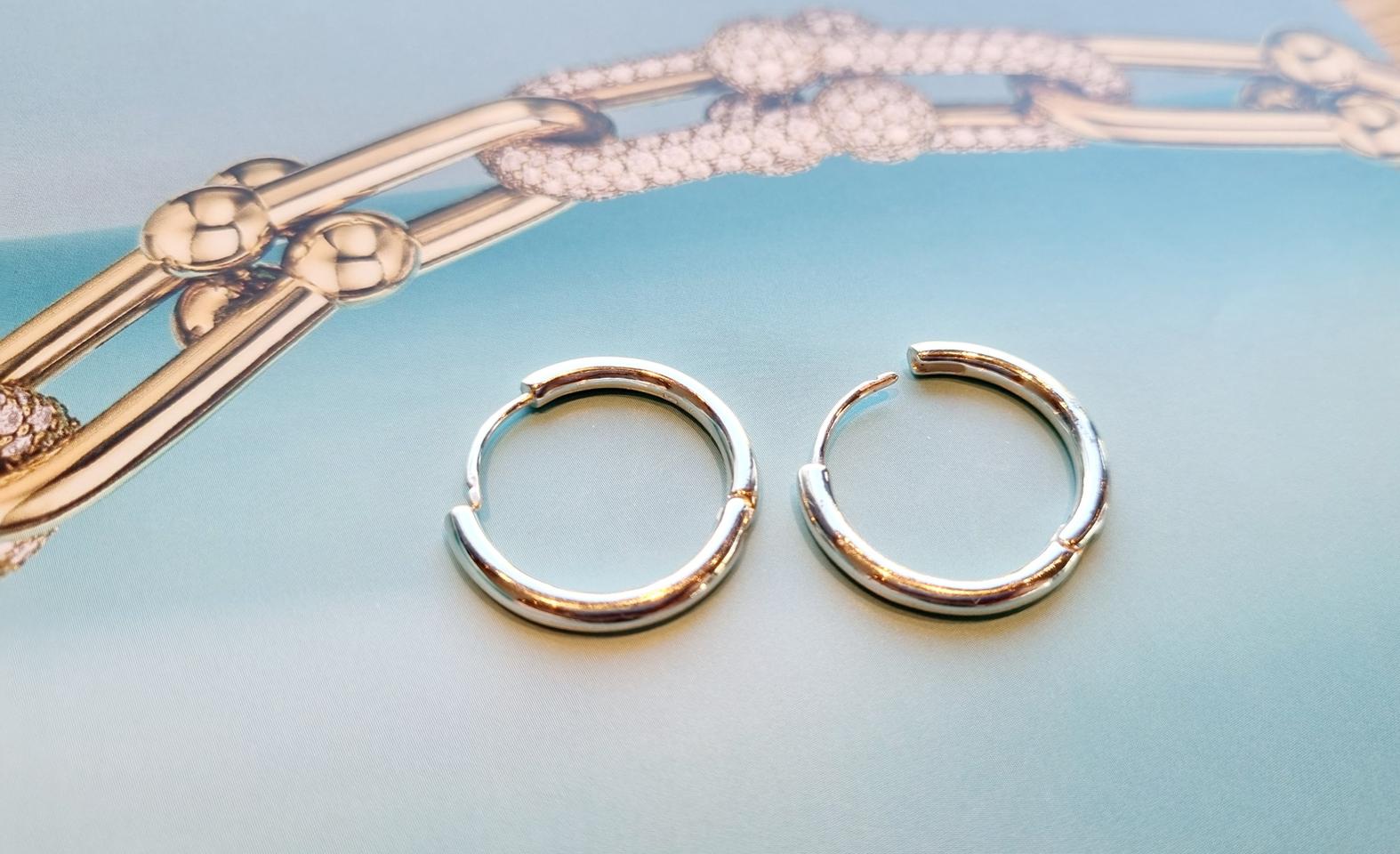 은 실버 925 원터치 귀걸이