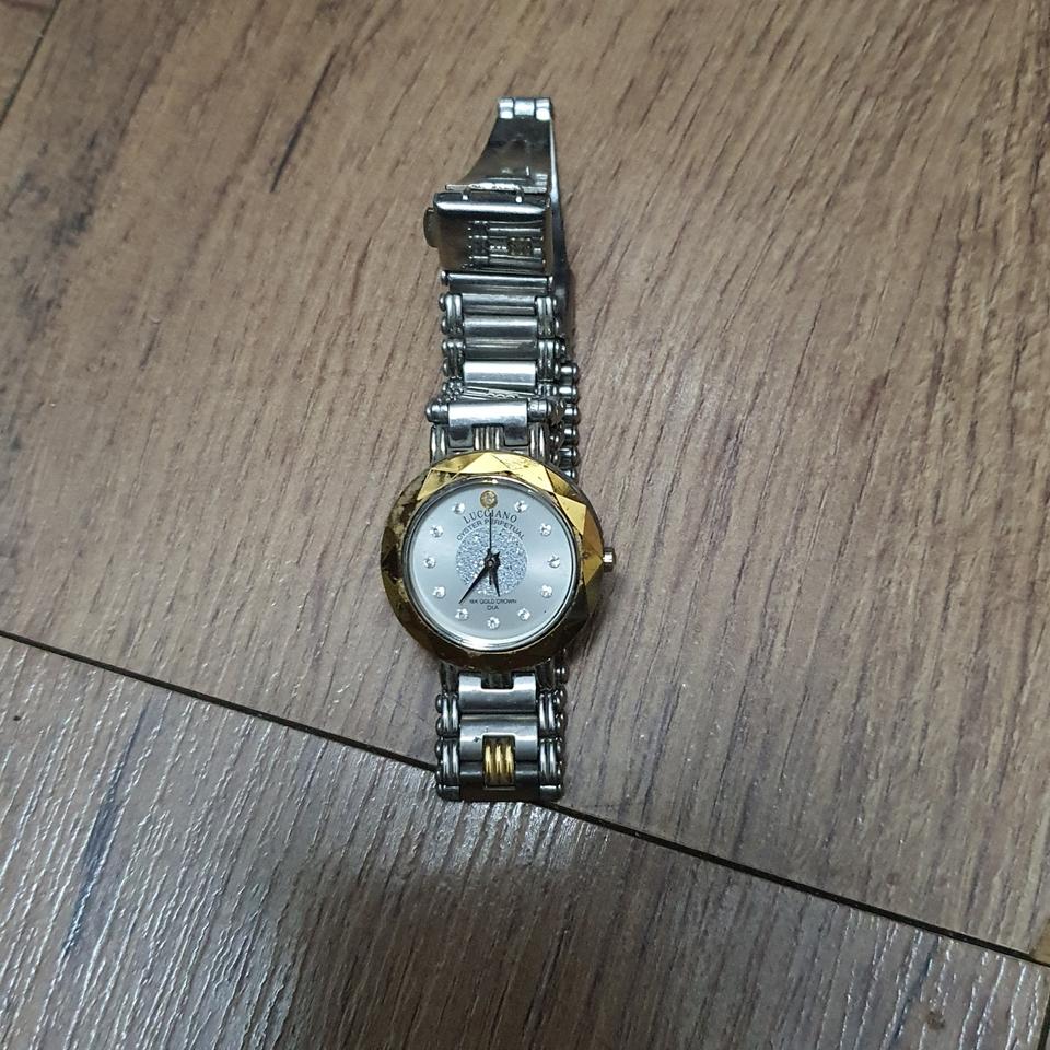 정크시계 18k 금시계 골드크라운 진짜 다이아몬드