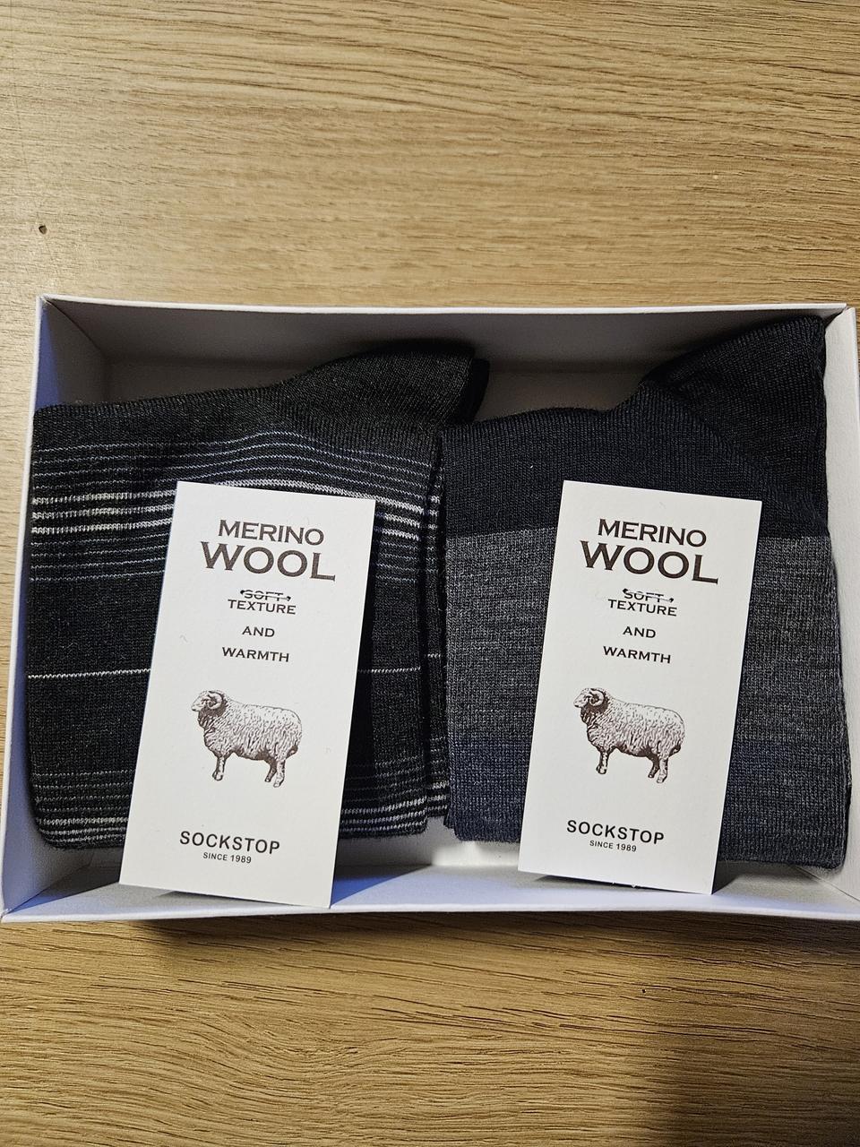메리노 울 신사양말