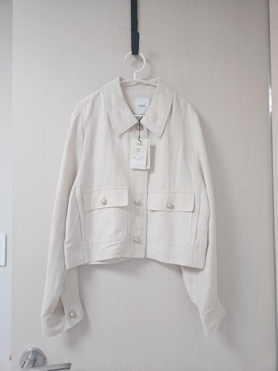 zooc 셔츠형 린넨 자켓(새상품)