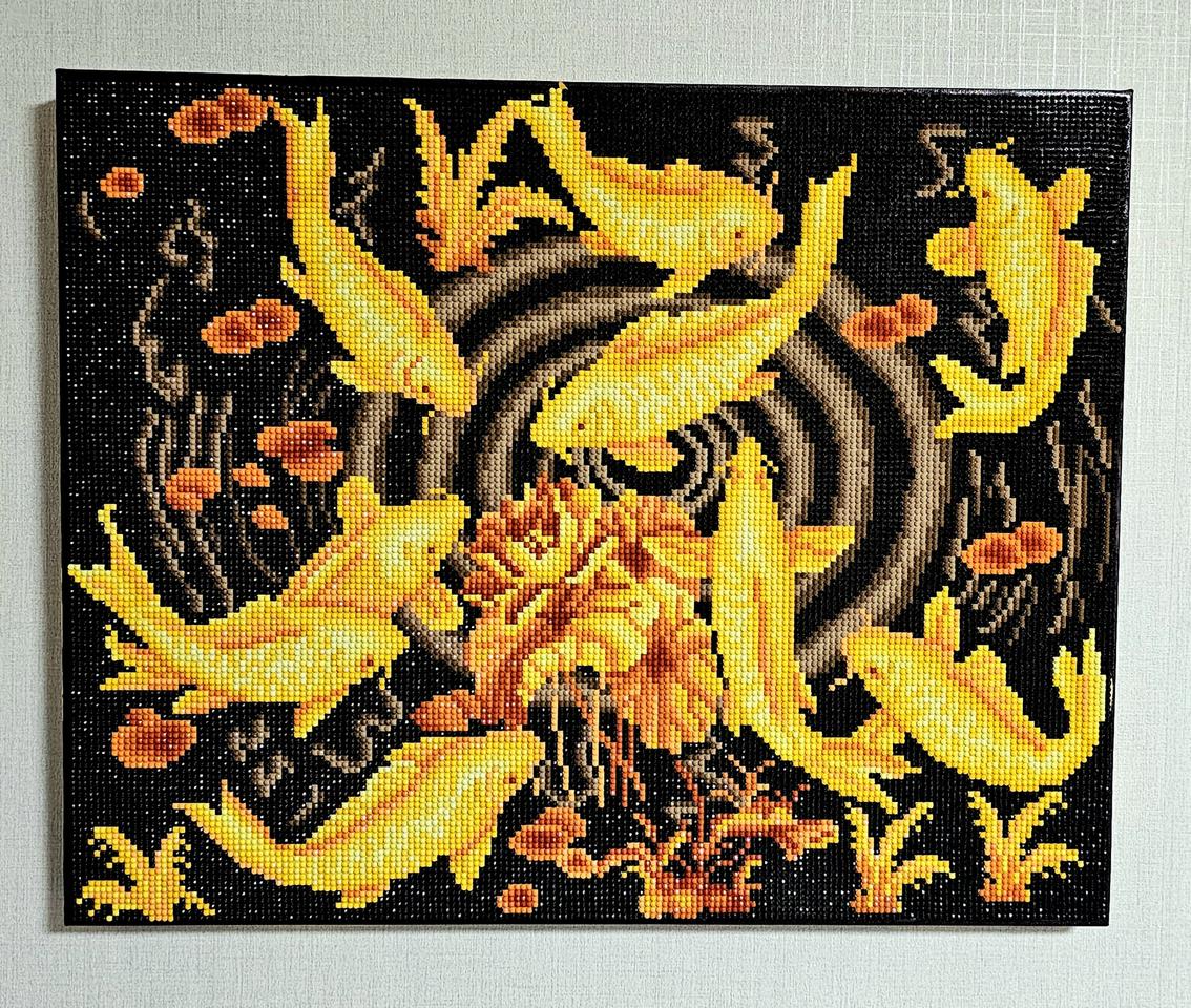 보석십자수 완성품