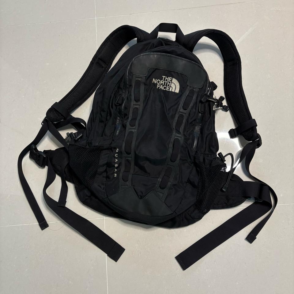 정품 노스페이스 Quasar 28L 아웃도어 블랙 백팩 구형 가방