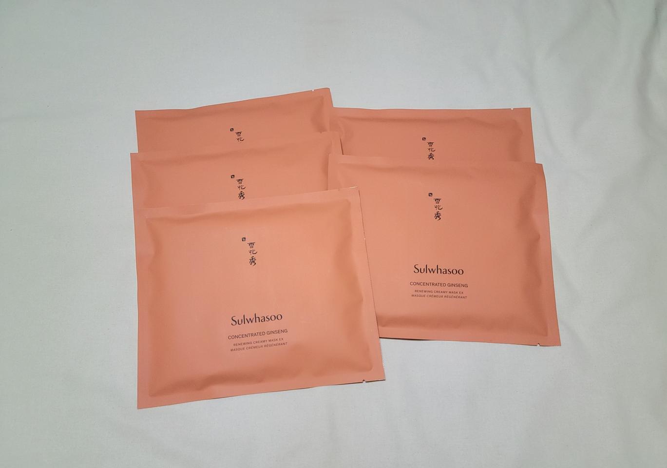 설화수 자음생마스크EX 5매 자음생 마스크팩 설화수 팩 설화수 마스크팩