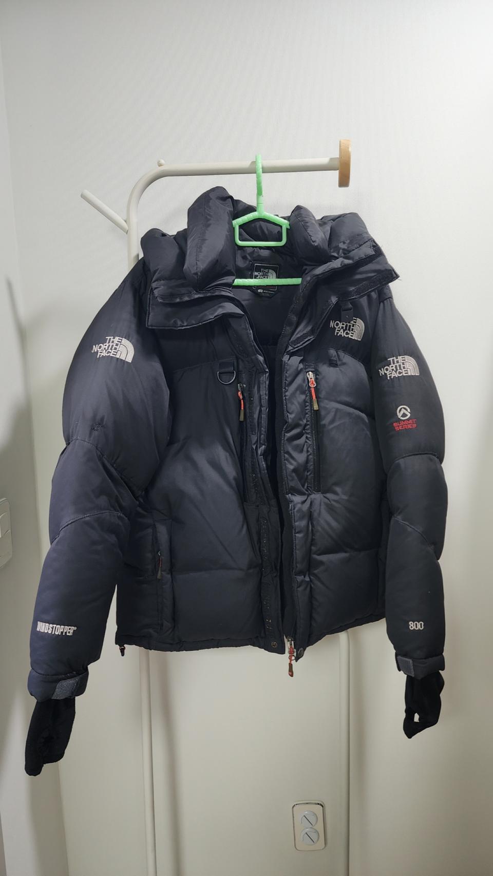 100>노스페이스 히말라야 800 블랙 구스다운