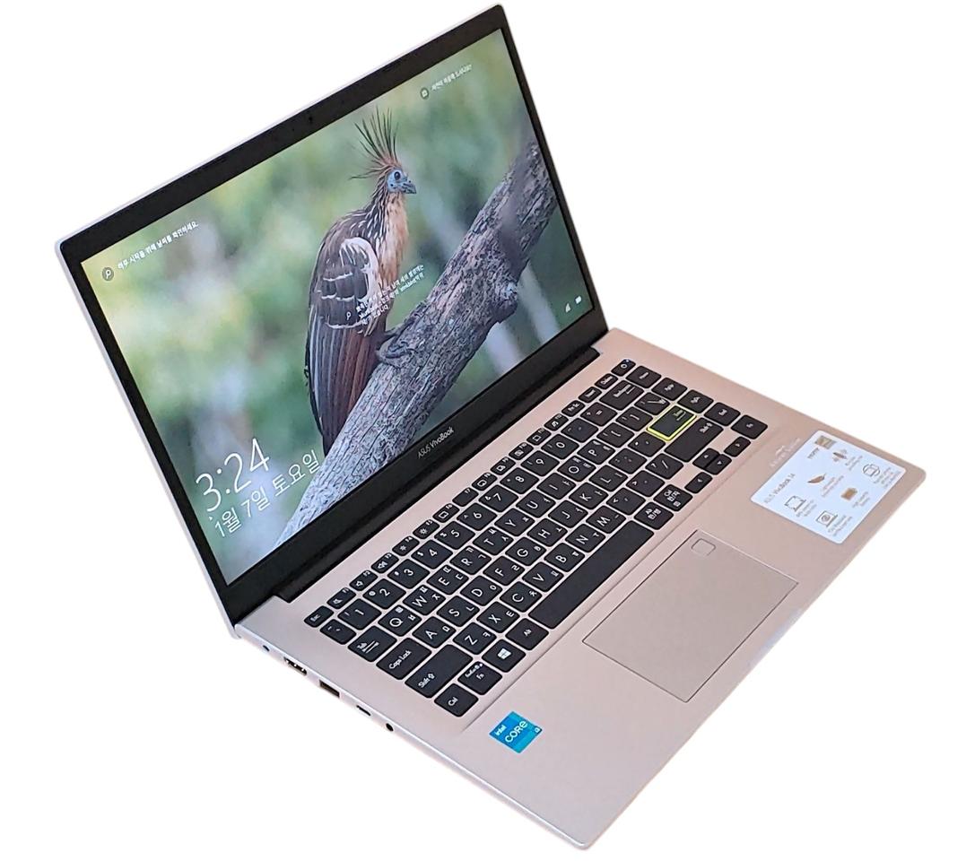 에이수스 인강용 초경량 14인치 화이트 노트북