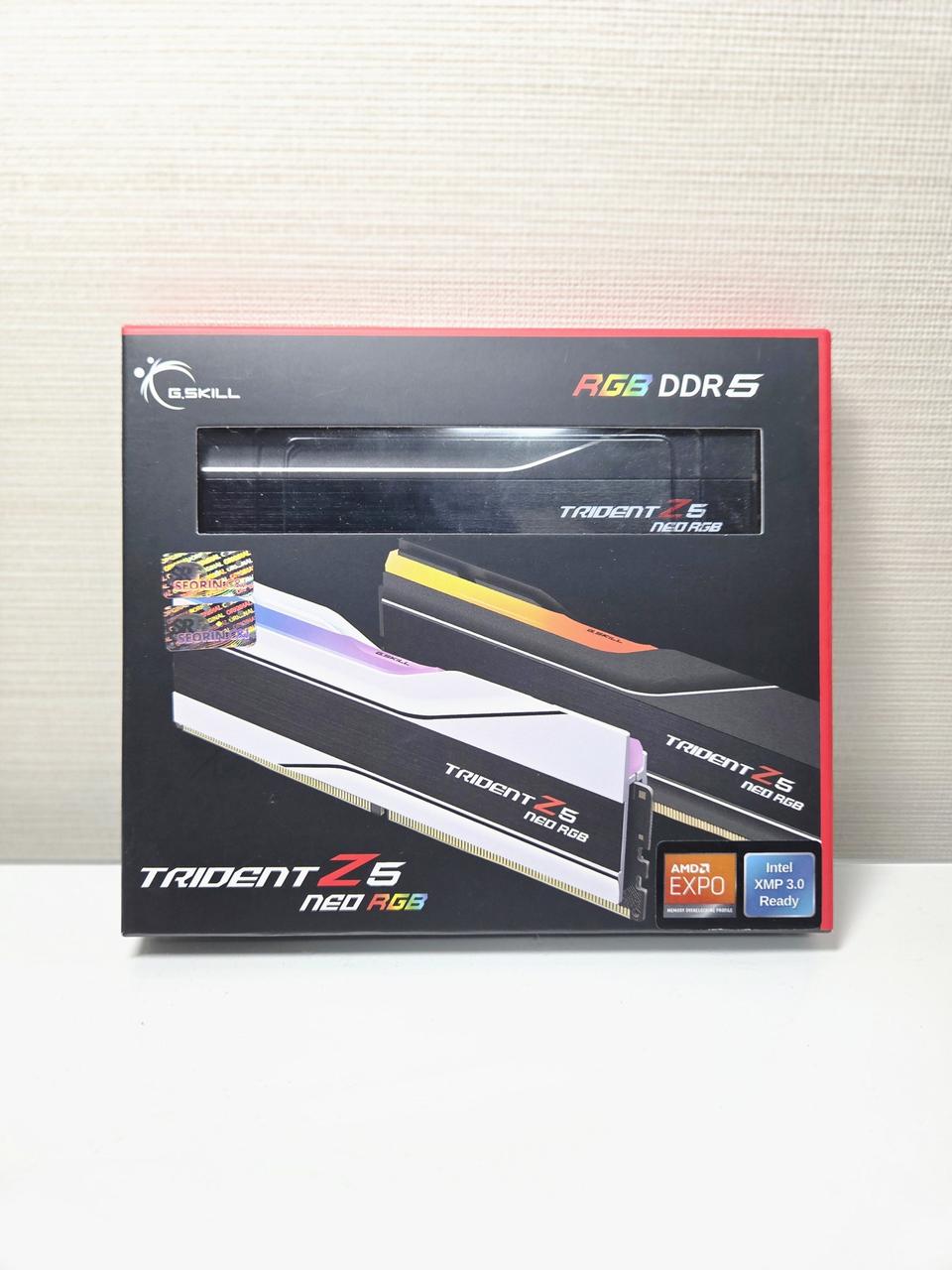 지스킬 트라이던트 Z5 NEO RGB DDR5 32기가 램