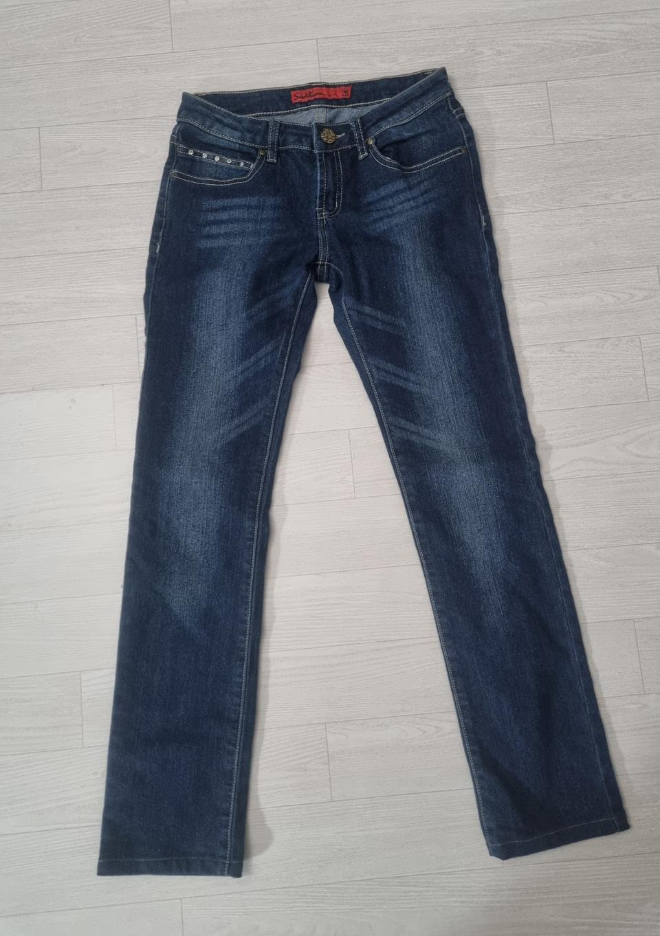 scarletiara스트레이트핏 청바지(미디엄인디고 25)