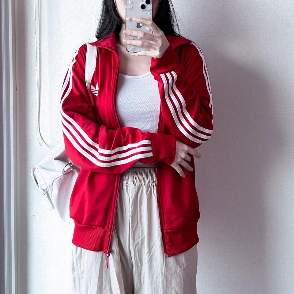 아디다스 파이어버드 레드 져지