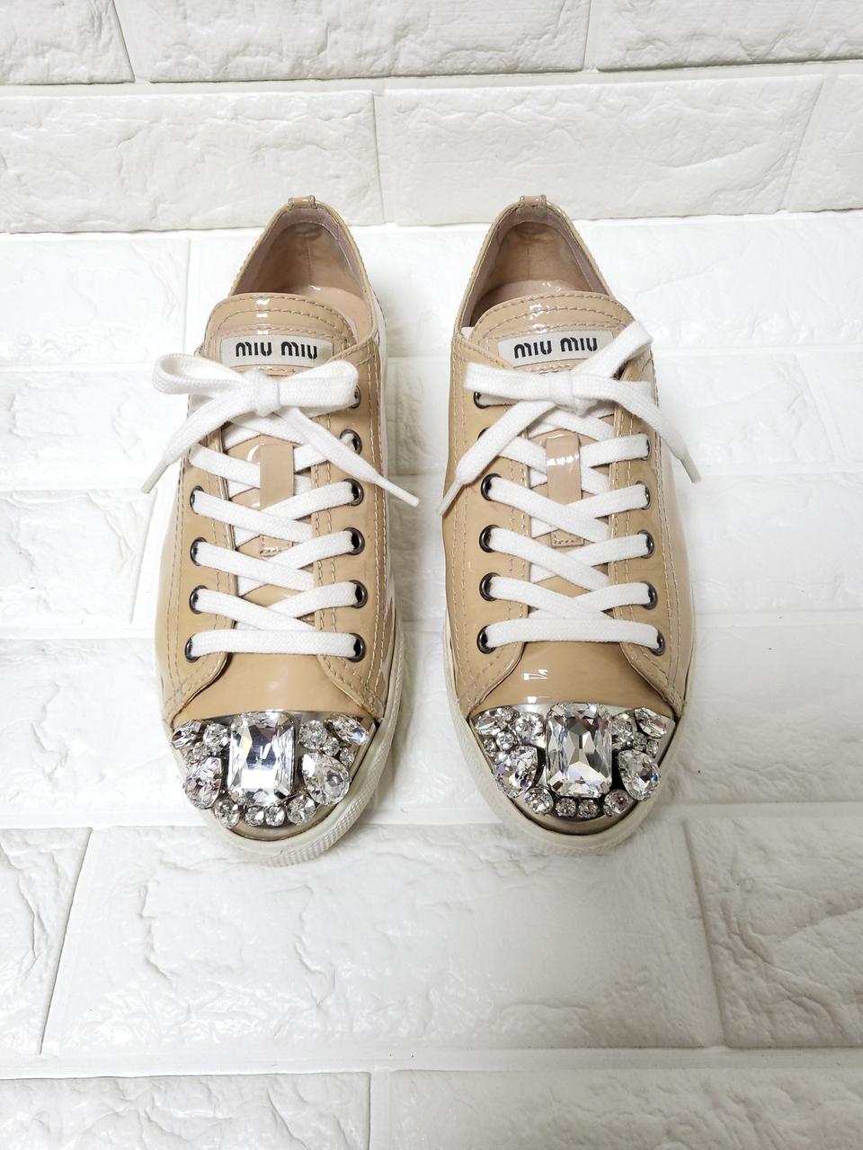 미우미우 크리스탈 스니커즈 235사이즈 (무료배송)