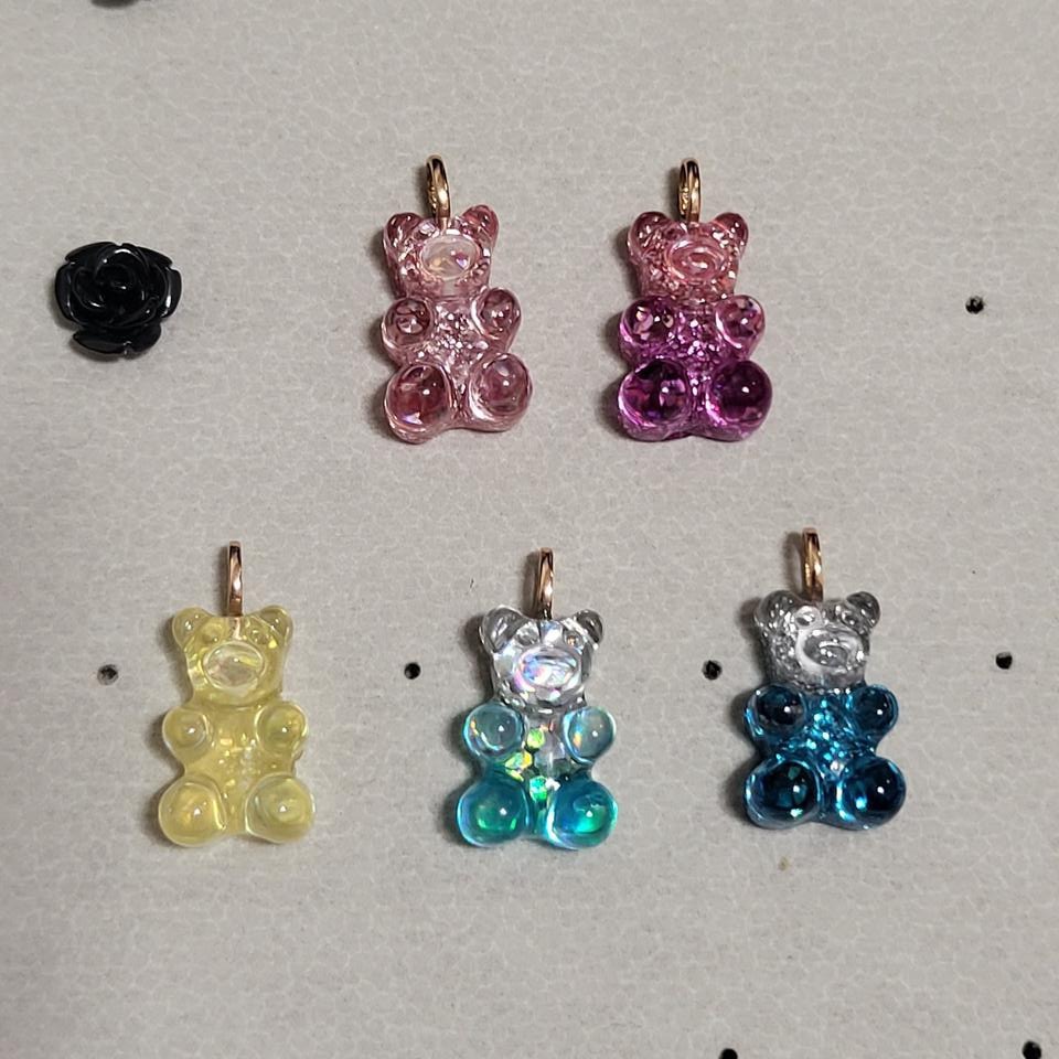 [새상품]14k 곰돌이 펜던트