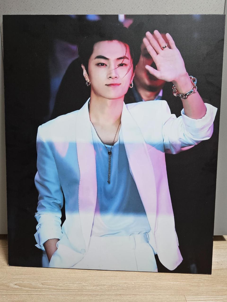 엔하이픈 제이 생일카페 포토프레임 액자