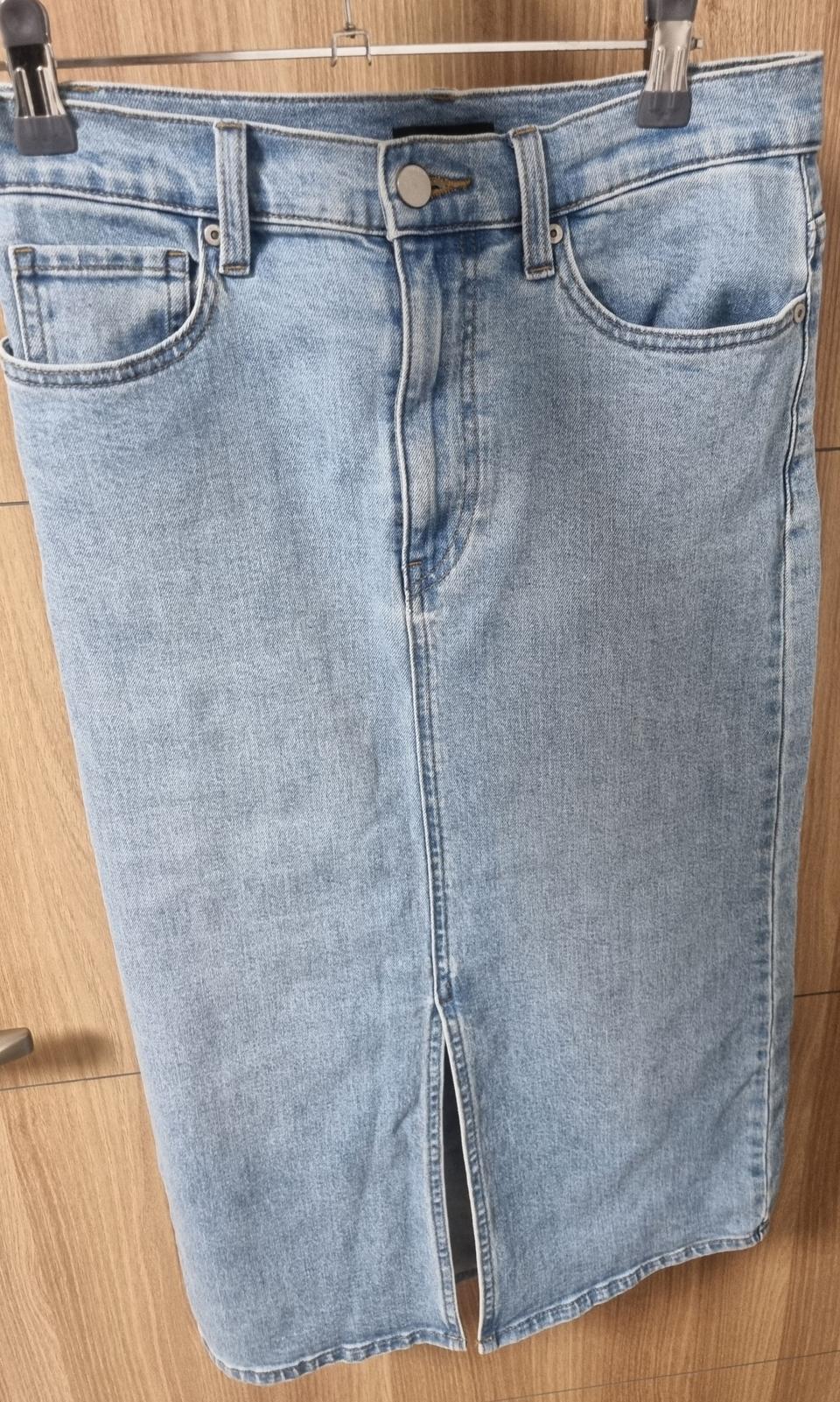 유니클로 H라인 청치마