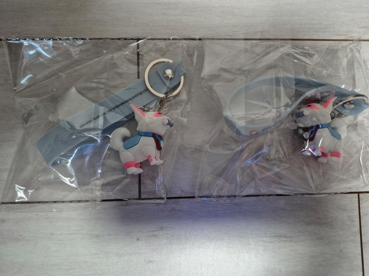 오버워치 키리코 여우신 키링