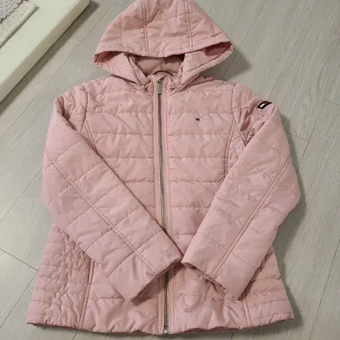 타미힐피거 누빔자켓 점퍼 140사이즈