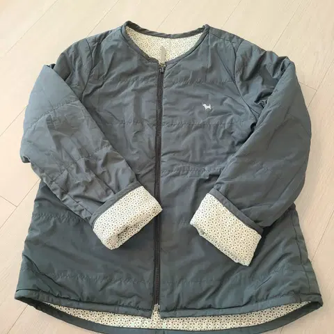 블루독 리버시블 양면 자켓 점퍼 155사이즈