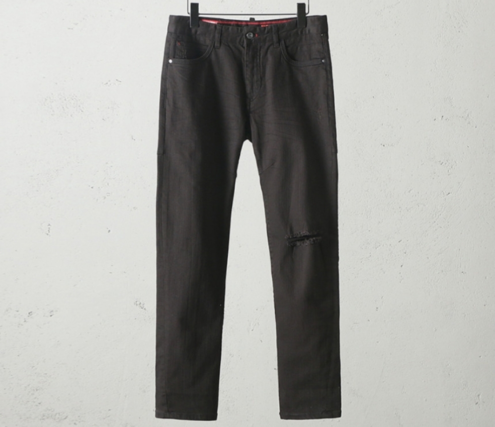 새상품 슬림스판 무파블랙진31