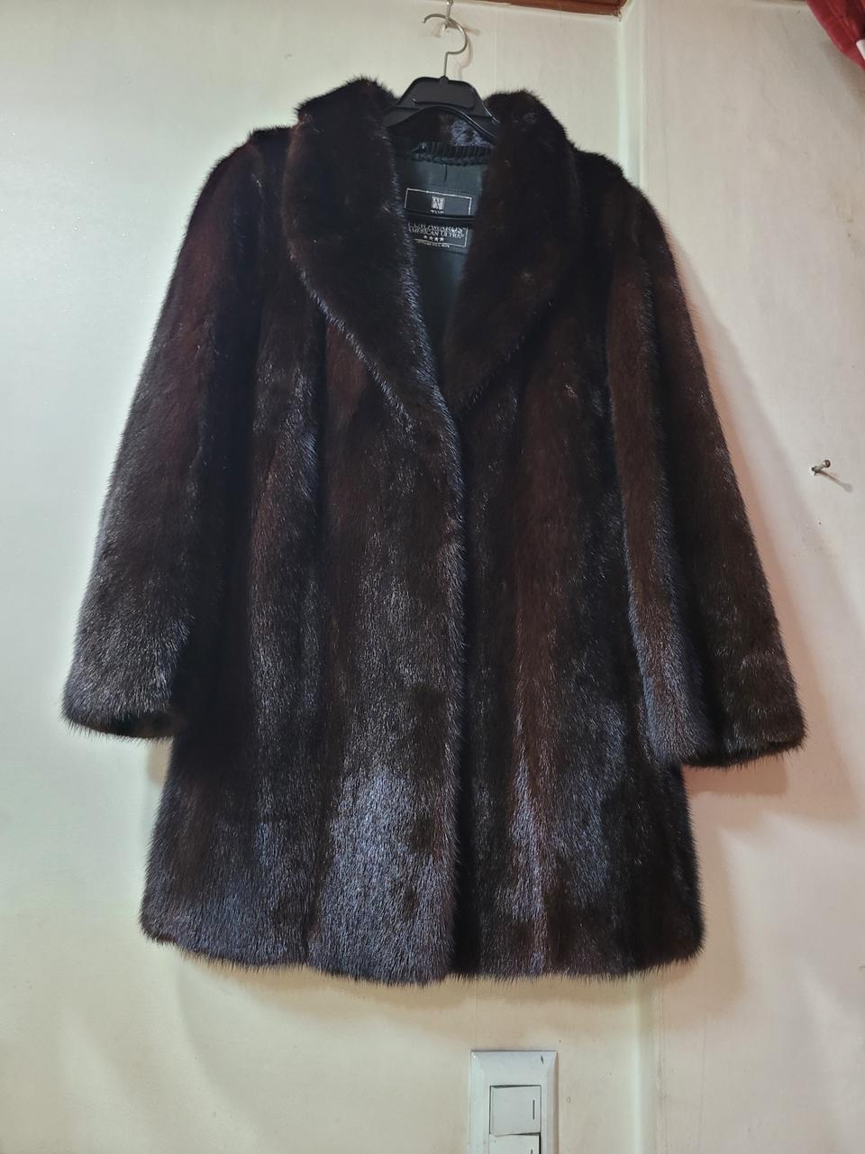 근화 통밍크코트