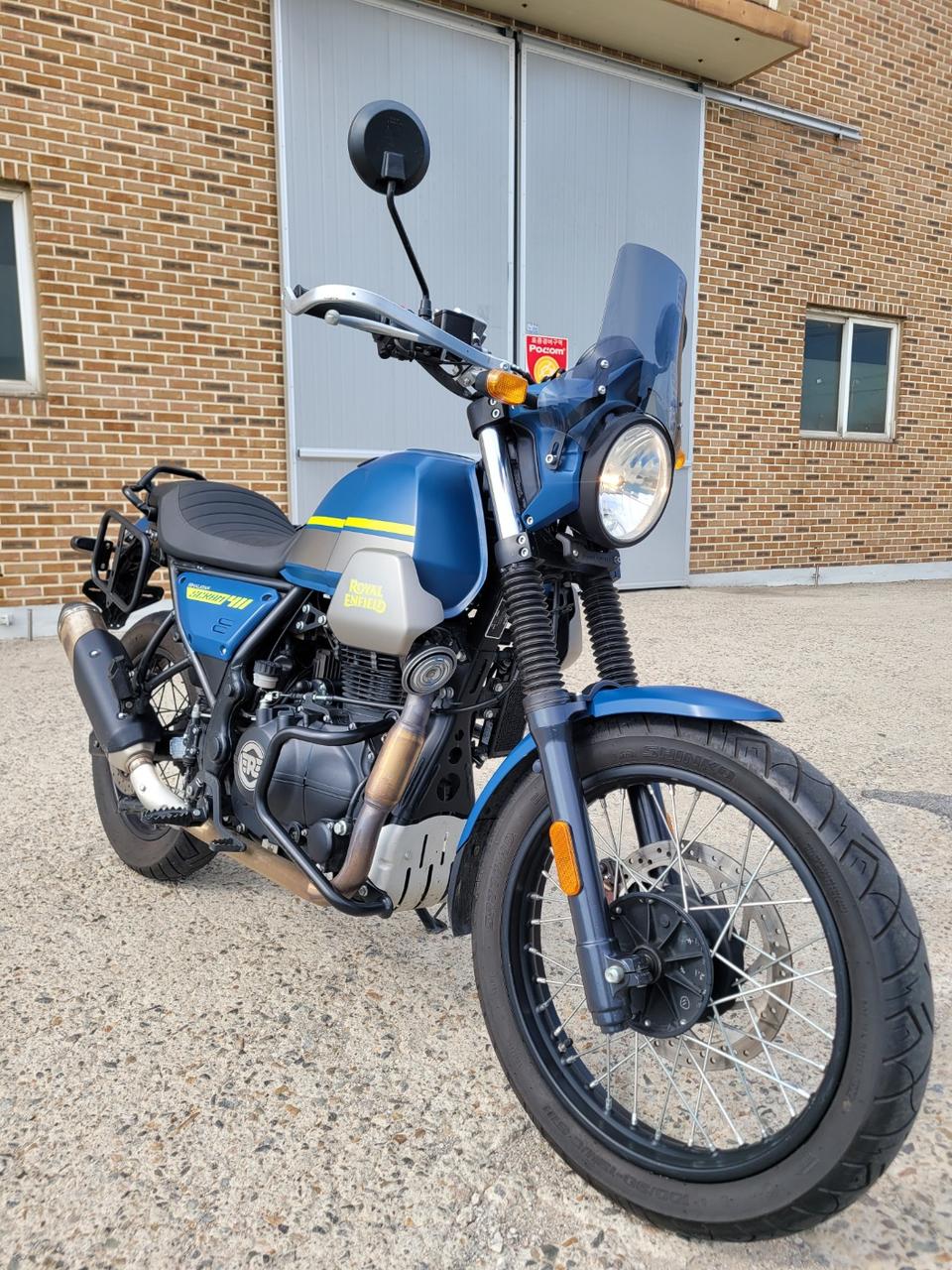 로얄엔필드 히말라얀 스크램411 22년 9,500km 상태양호 24시문의