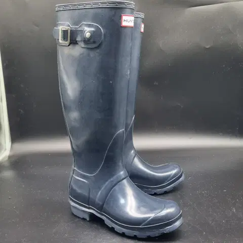 헌터 레인부츠 롱네이비 230,
