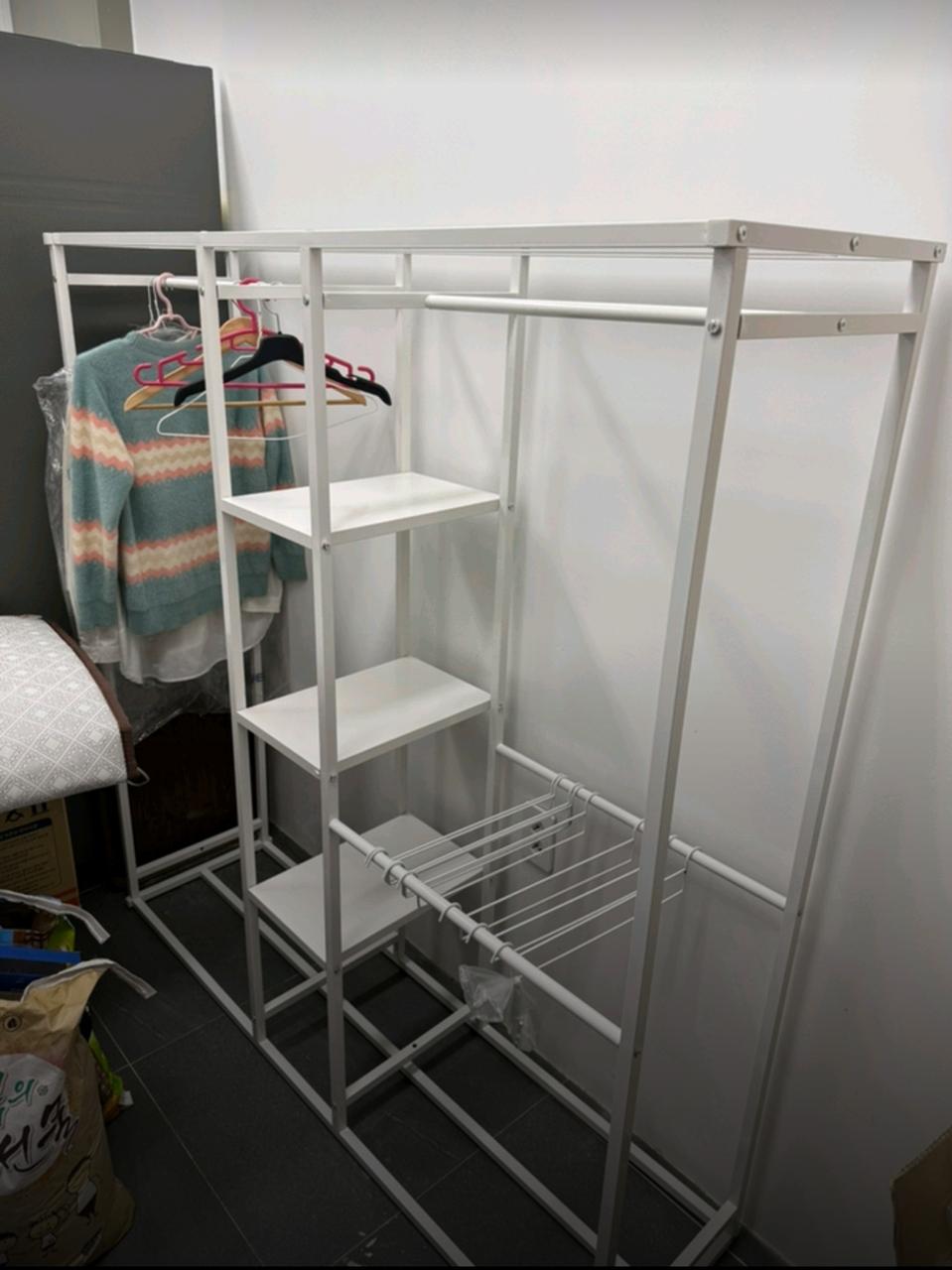 ✨전국최저가✨드레스룸 시스템 행거 철제 옷장 바지걸이 수납장 서랍장 선반