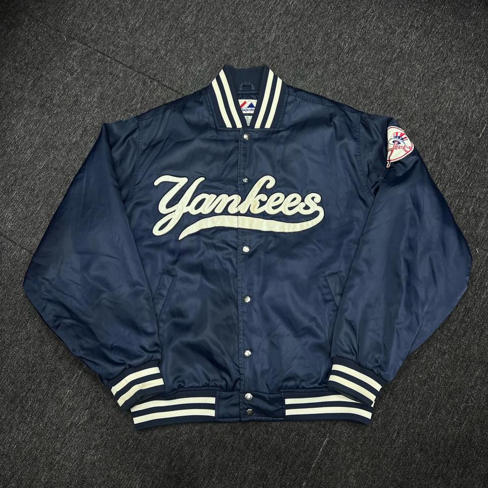 마제스틱 양키즈 바시티 자켓