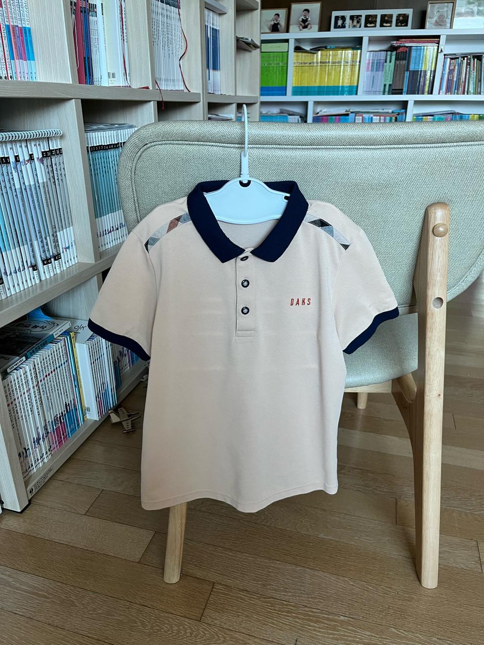 닥스 키즈 반팔 셔츠 120