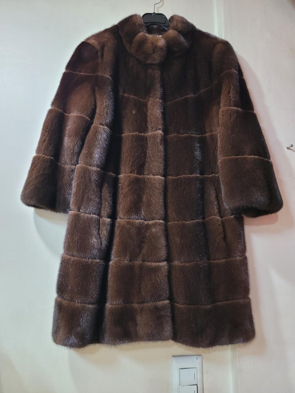 닥스 나파칠부 통밍크코트