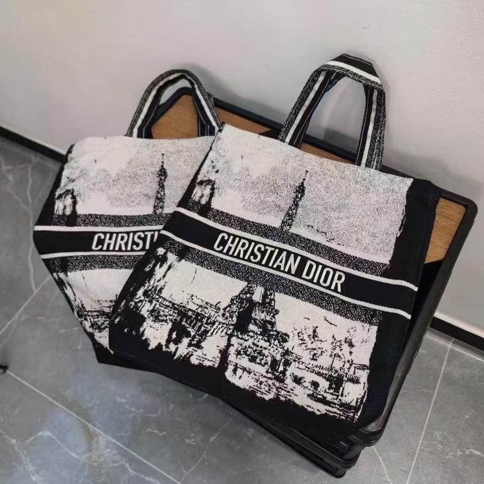 디올 에펠탑 여신상 에코백