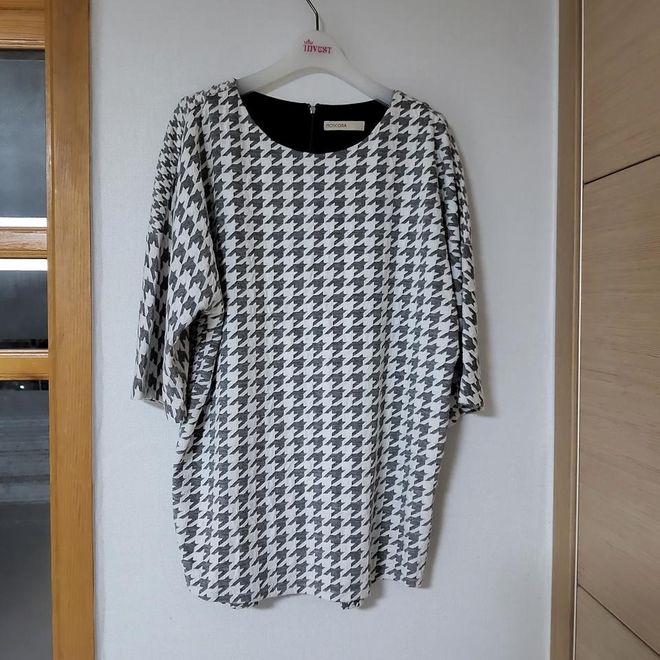 미착용 모스코나 여성 스판 반팔티셔츠 free