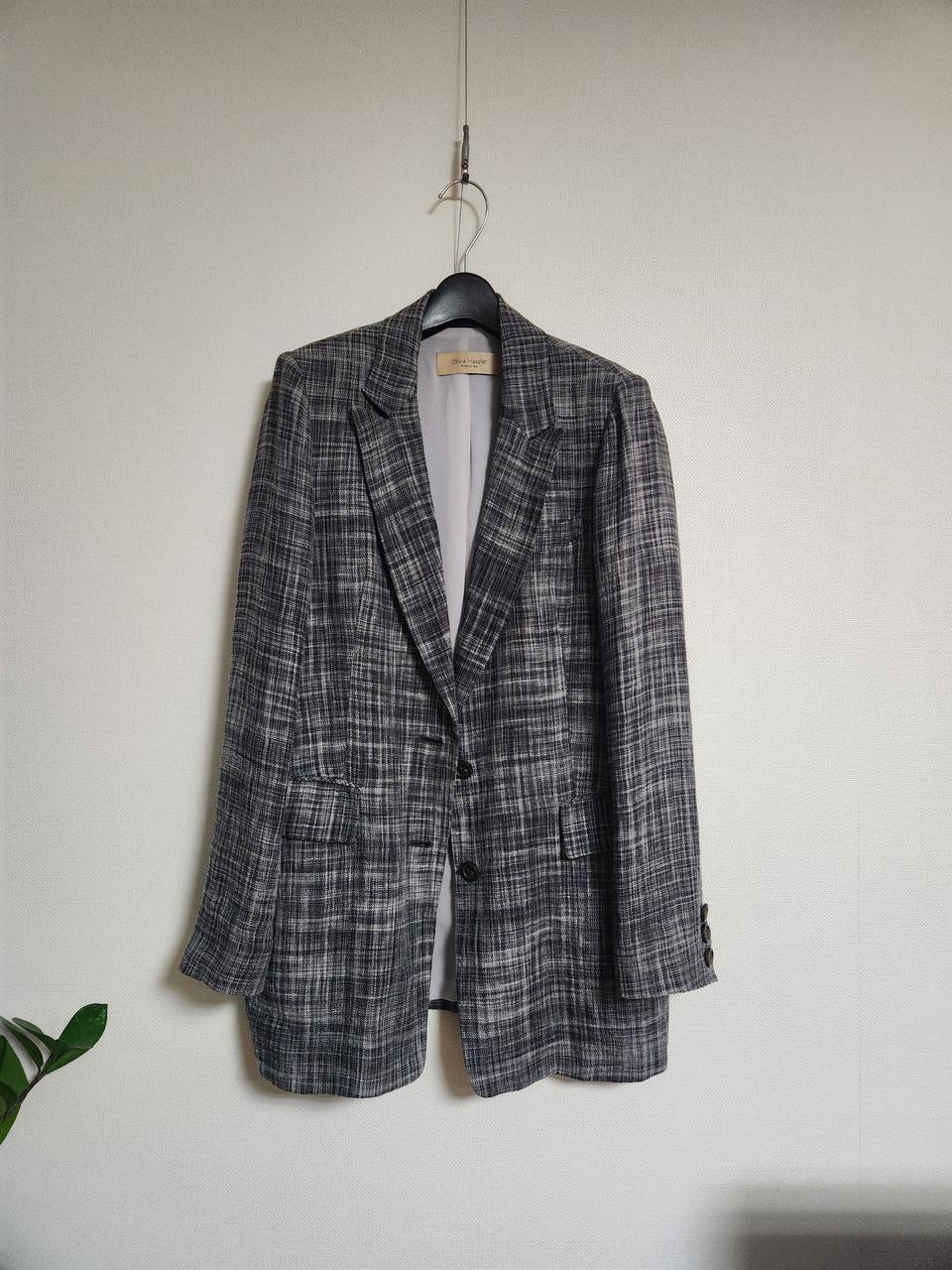 올리비아 하슬러 마혼방 자켓