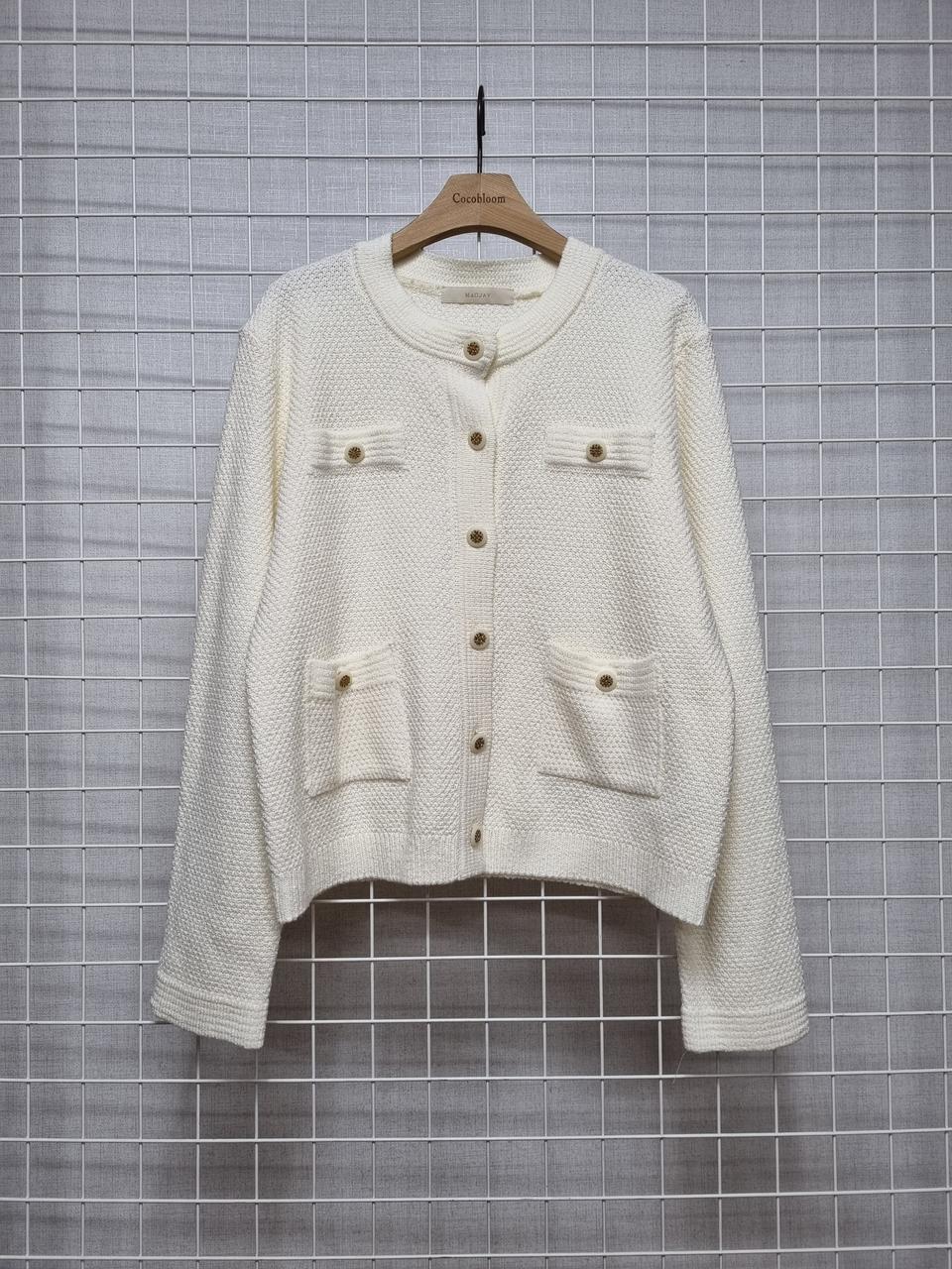 매그제이 니트가디건 (크림)새상품급