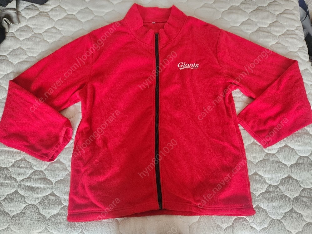 ​롯데자이언츠 기모 후리스 집업 자켓 사이즈 105 판매합니다.