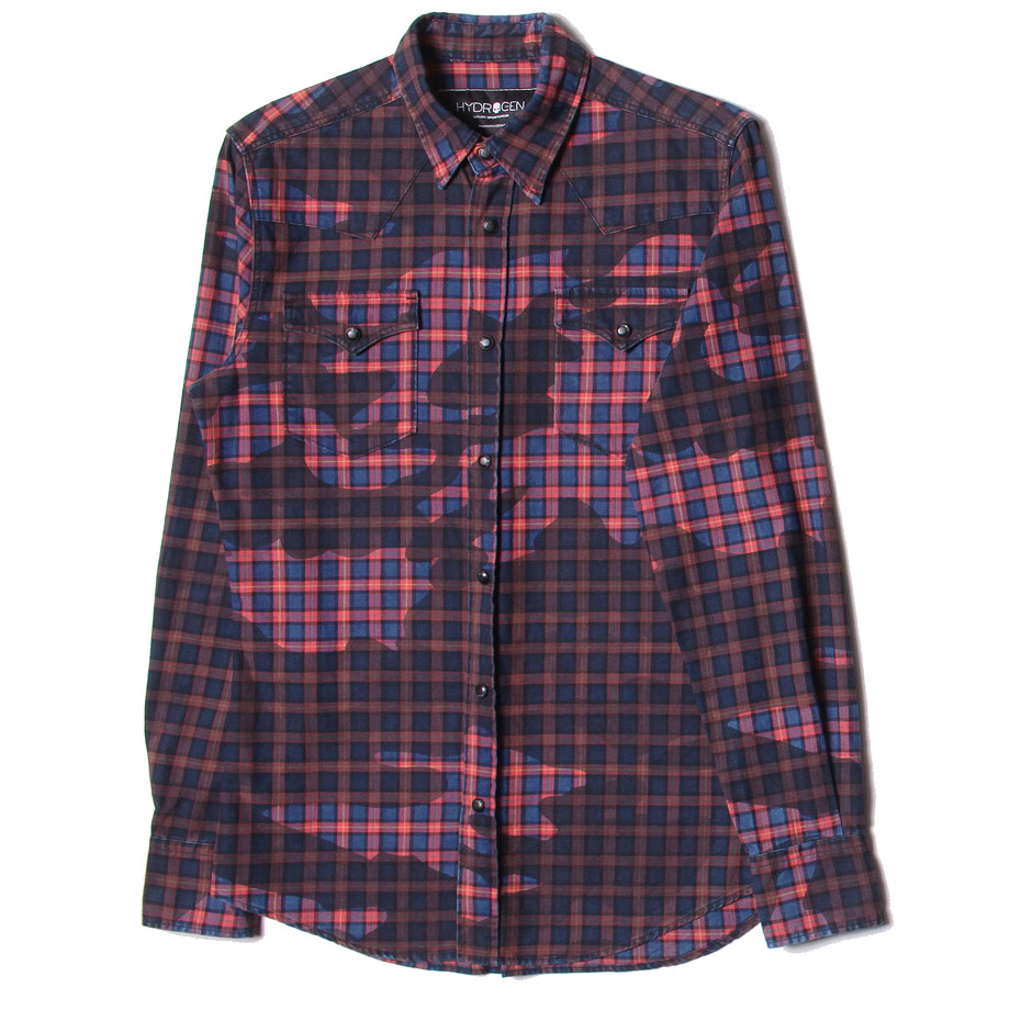 95-100 하이드로겐 데님웨스턴셔츠 톨슬림 940