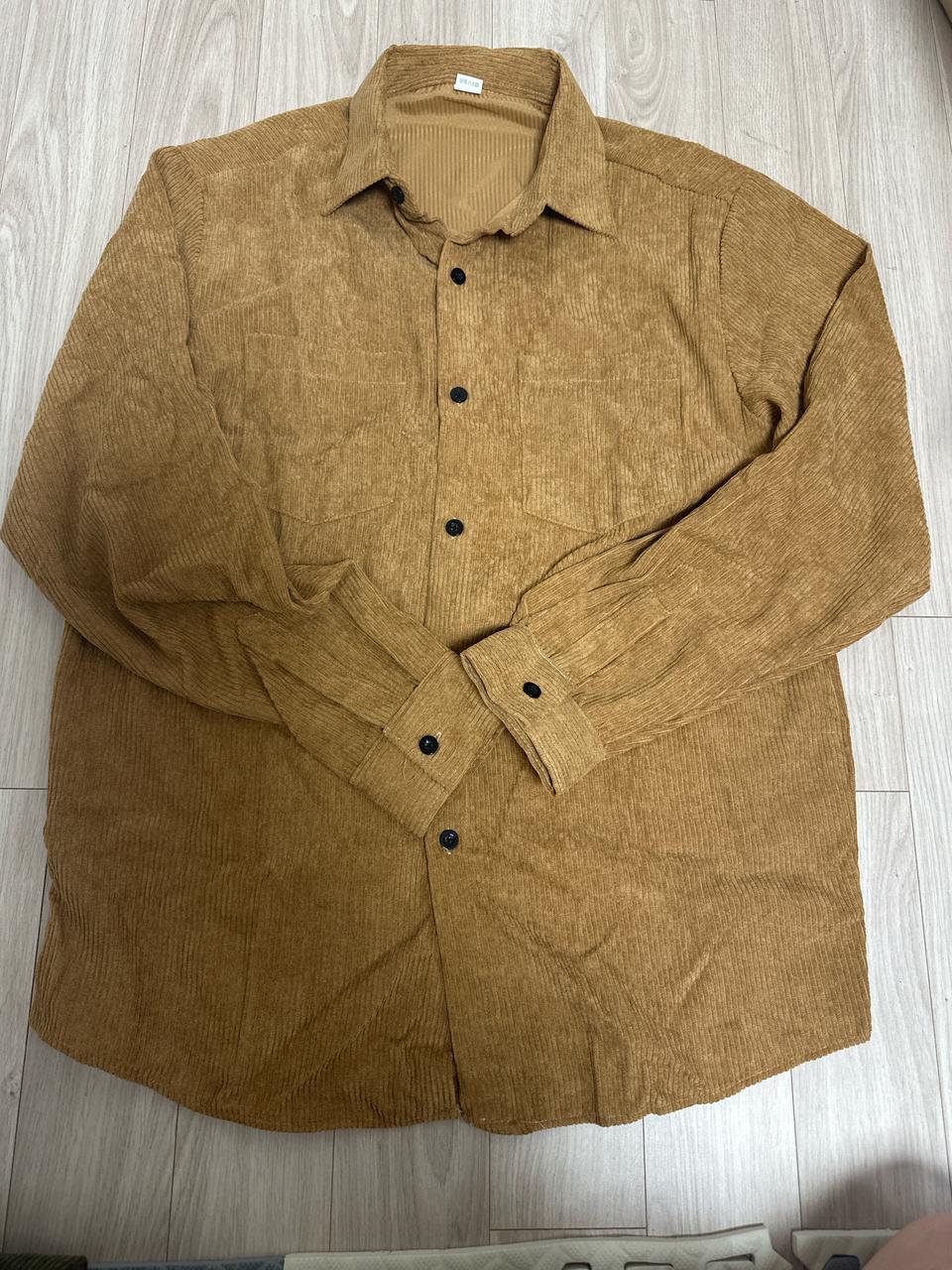 코듀로이 셔츠 3XL 일괄 새상품