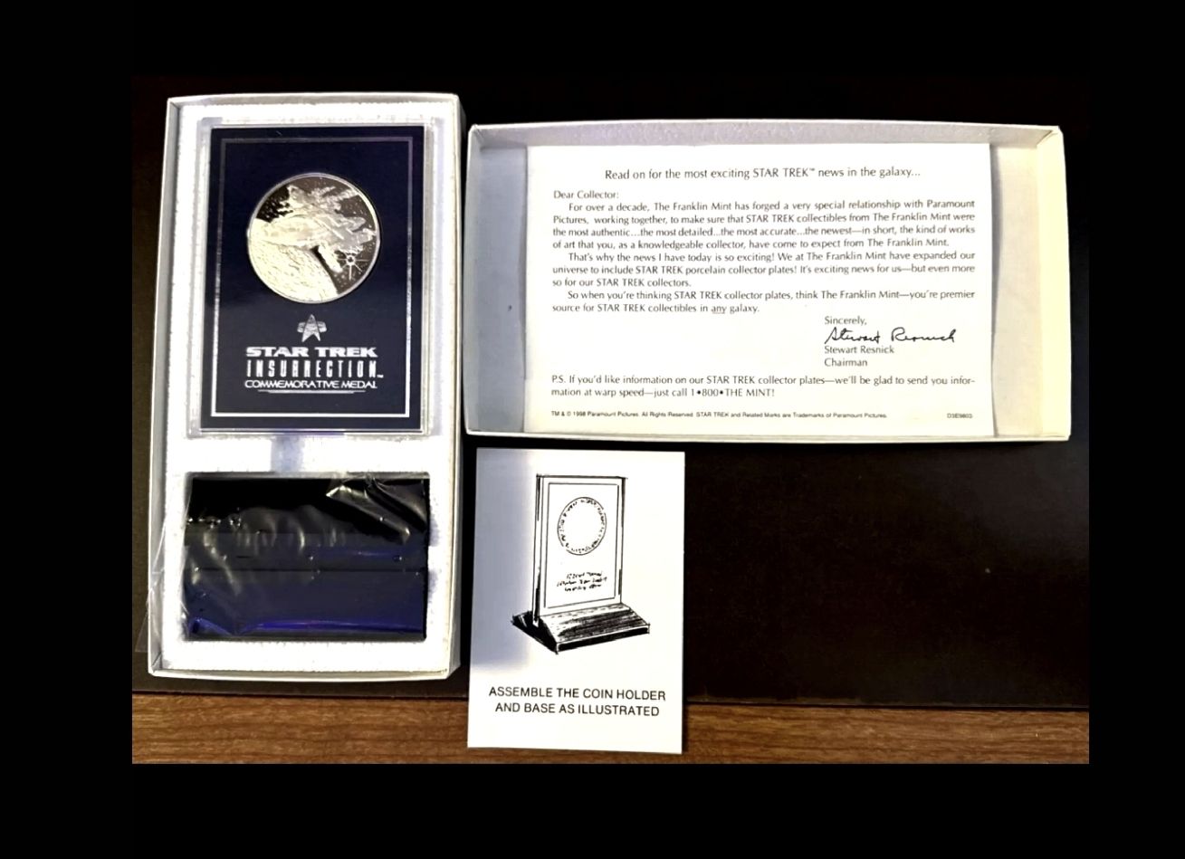 아주귀한 1998년 (은화) 스타트렉 제국의반란 10주년 기념은화