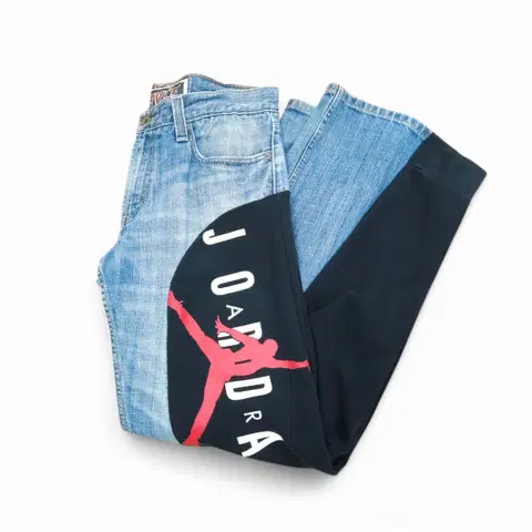 리바이스x조던 커스텀팬츠