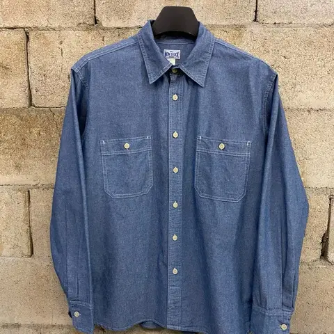 논스탁 샴브레이 워크 셔츠