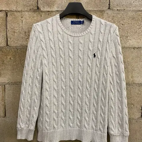 폴로 랄프로렌 코튼 케이블 스웨터