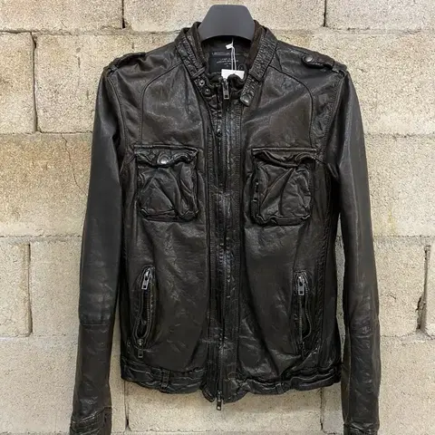 올세인츠 필드 레더자켓