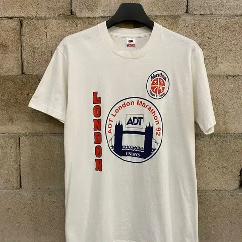 90s 프룻 오브 더 룸 1992 반팔티