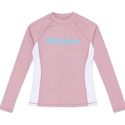 [새상품] 코닥 로고 여성용 래쉬가드 핑크색 팝니다!
