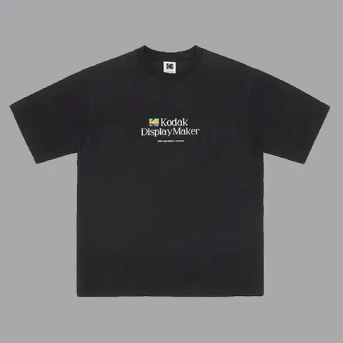 [새상품] 코닥 디스플레이 메이커 검정색 반팔티 팝니다!